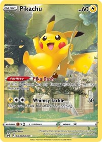 Crown Zenith: Galarian Gallery - Pikachu #GG30/GG70 (Ultra Rare) - Holofoil
