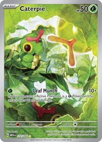 SV: Scarlet & Violet 151 - Caterpie #172/165 (Illustration Rare) - Holofoil