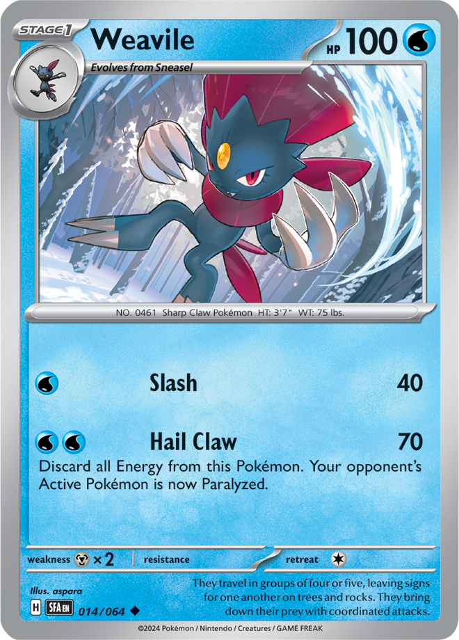 014/064 Weavile