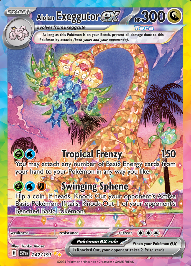 242/191 Alolan Exeggutor ex