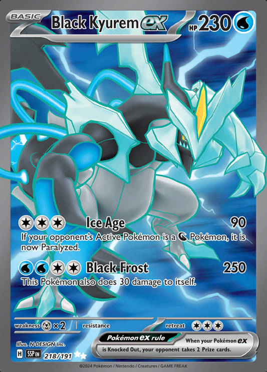 218/191 Black Kyurem ex