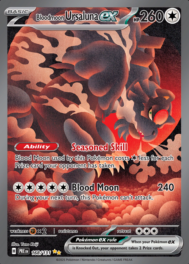 168/131 Bloodmoon Ursaluna ex