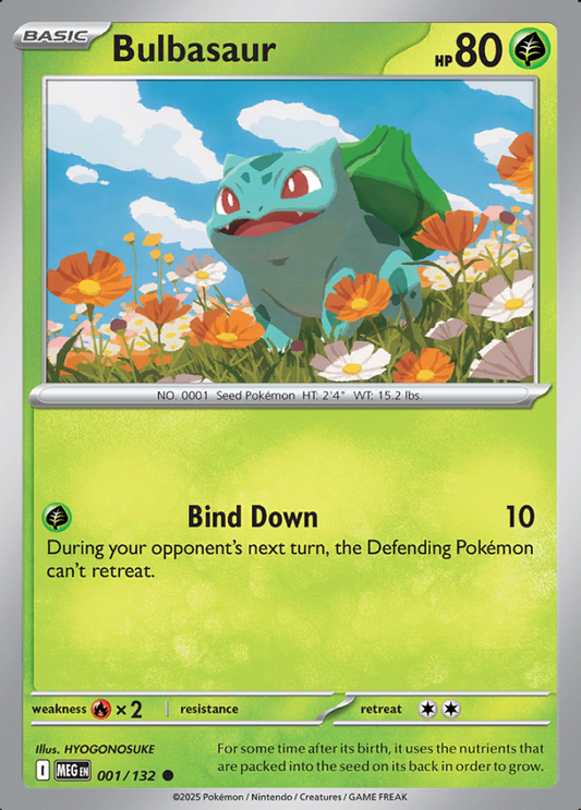 001/132 Bulbasaur
