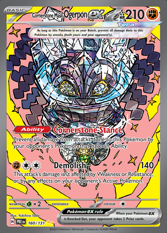 160/131 Cornerstone Mask Ogerpon ex