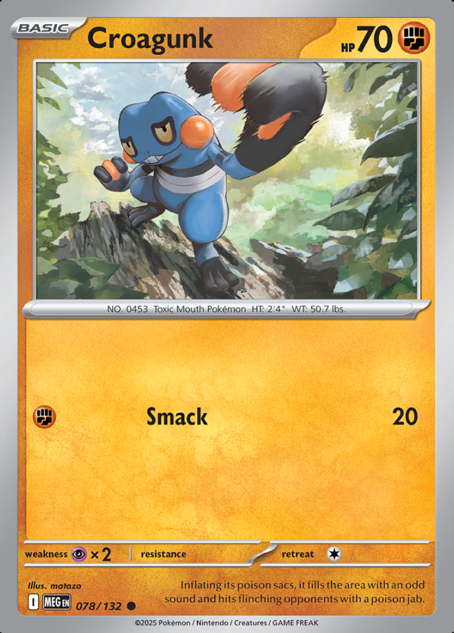 078/132 Croagunk