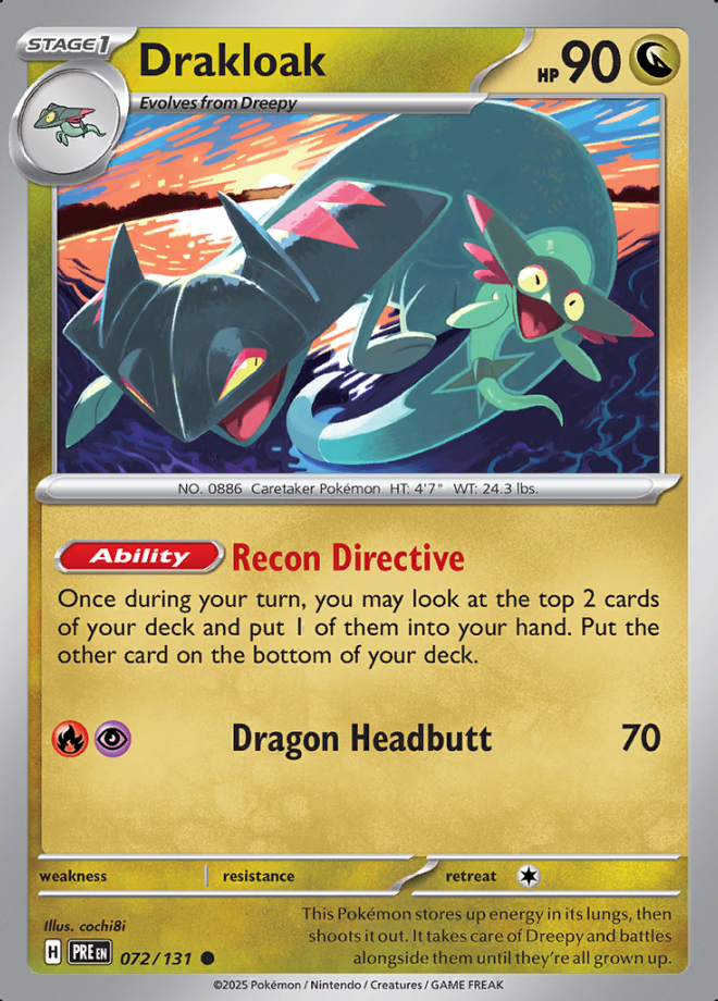 072/131 Drakloak