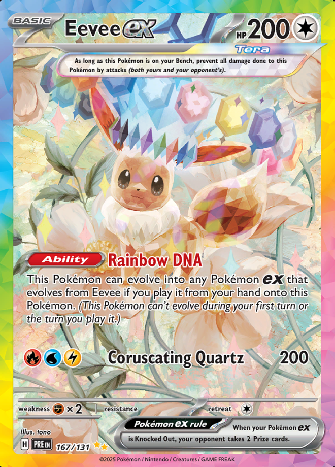 167/131 Eevee ex
