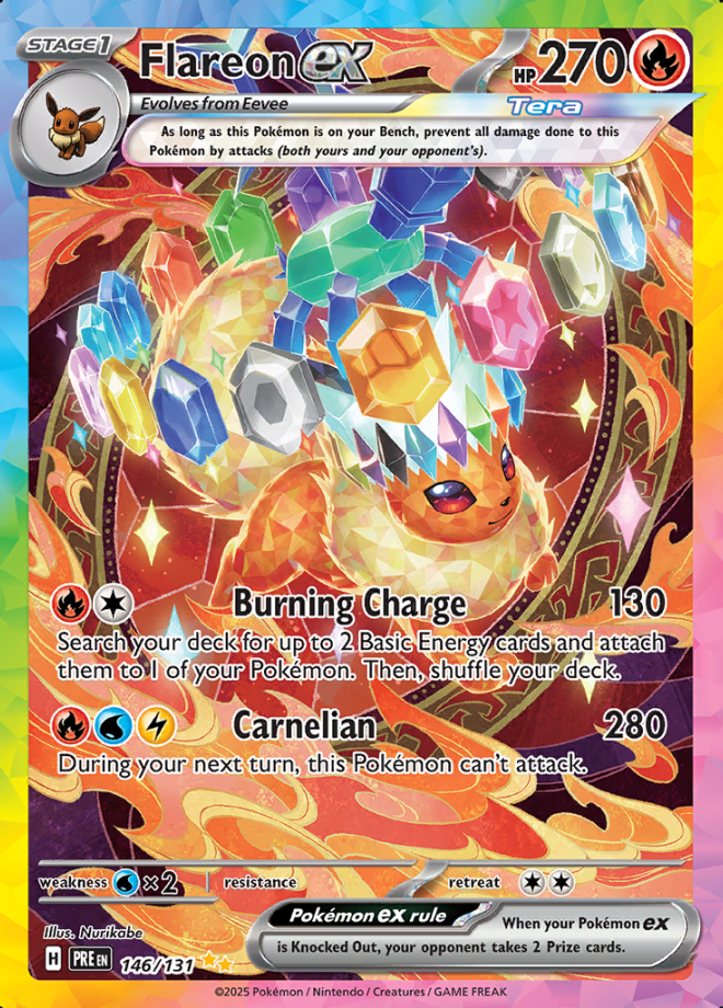 146/131 Flareon ex