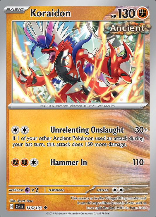 116/191 Koraidon