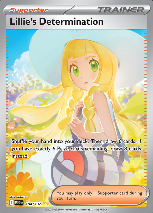 184/132 Lillie's Determination