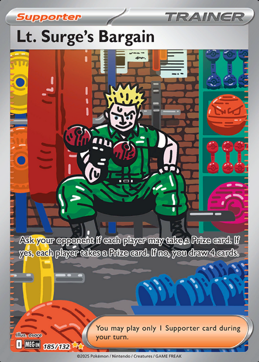 185/132 Lt. Surge's Bargain