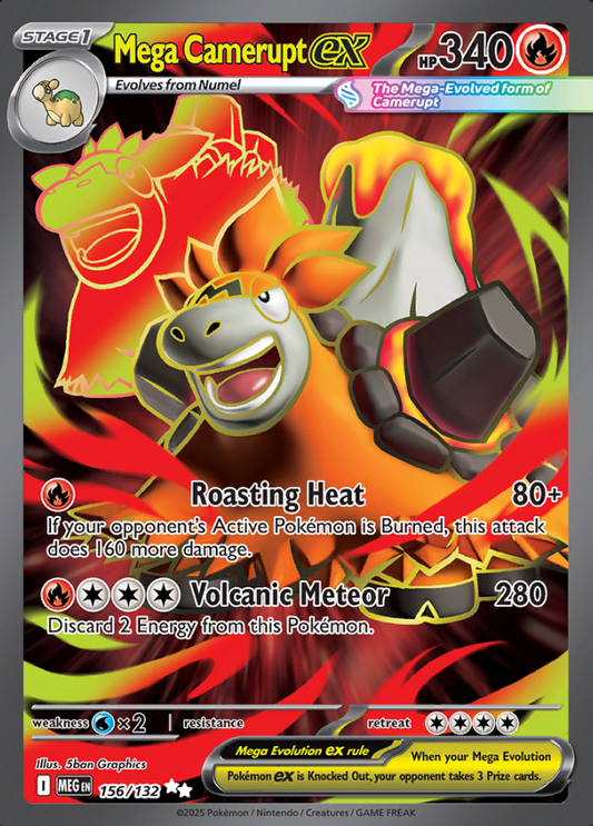 156/132 Mega Camerupt ex