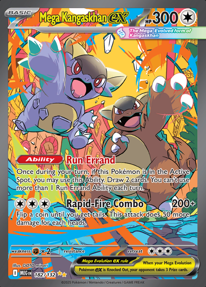 182/132 Mega Kangaskhan ex