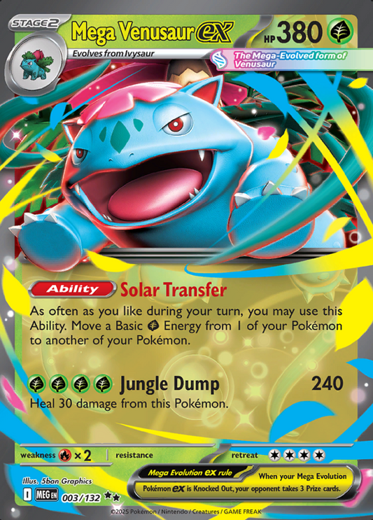 003/132 Mega Venusaur ex