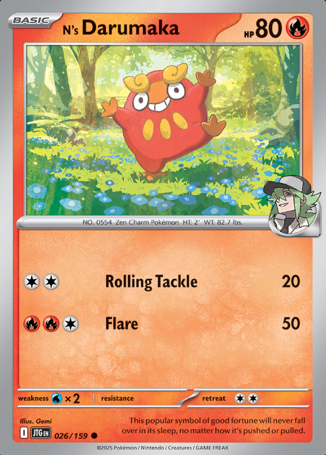 026/159 N's Darumaka