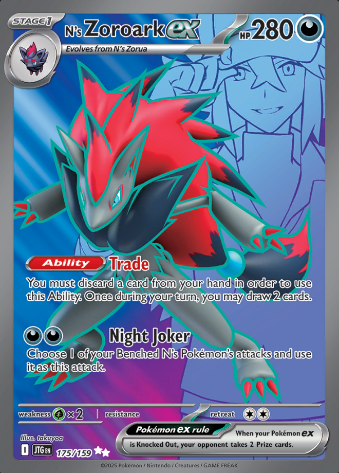 175/159 N's Zoroark ex