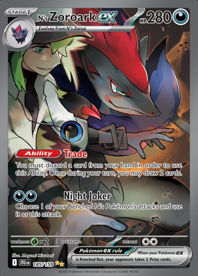 185/159 N's Zoroark ex