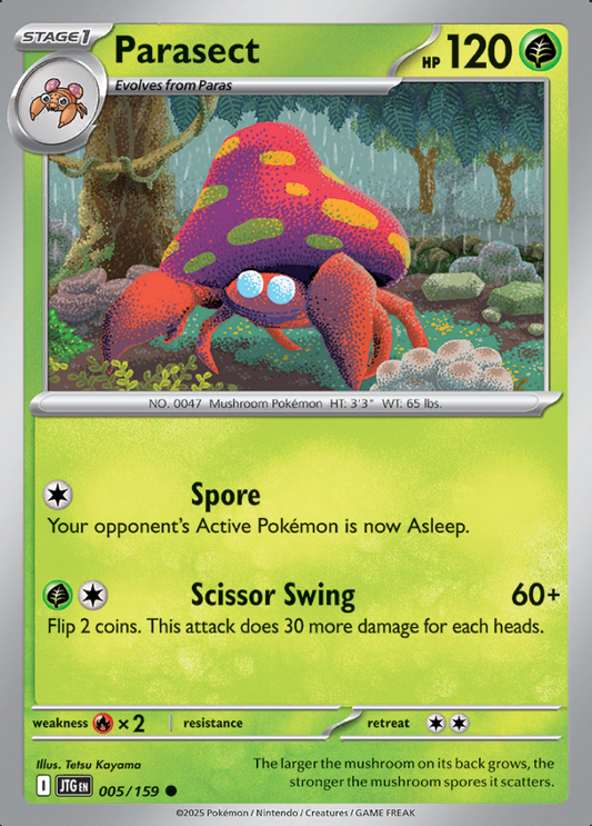 005/159 Parasect