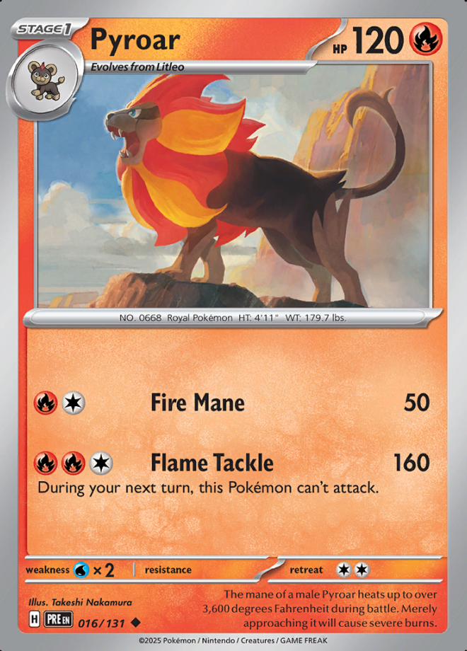 016/131 Pyroar