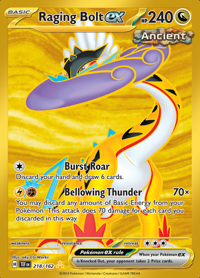 218/162 Raging Bolt ex