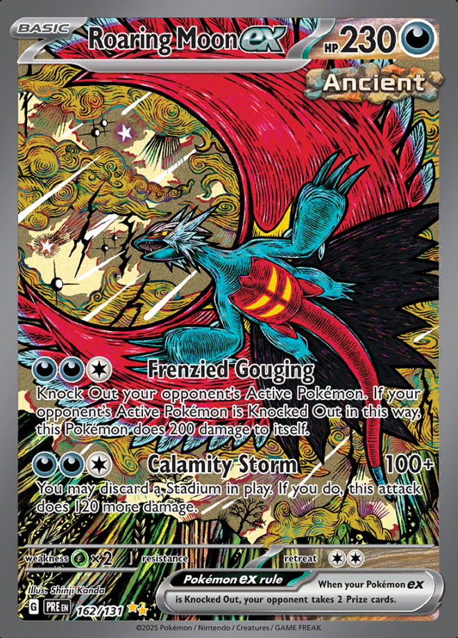 162/131 Roaring Moon ex