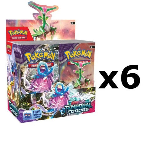 Pokémon Temporal Forces Booster Box Case