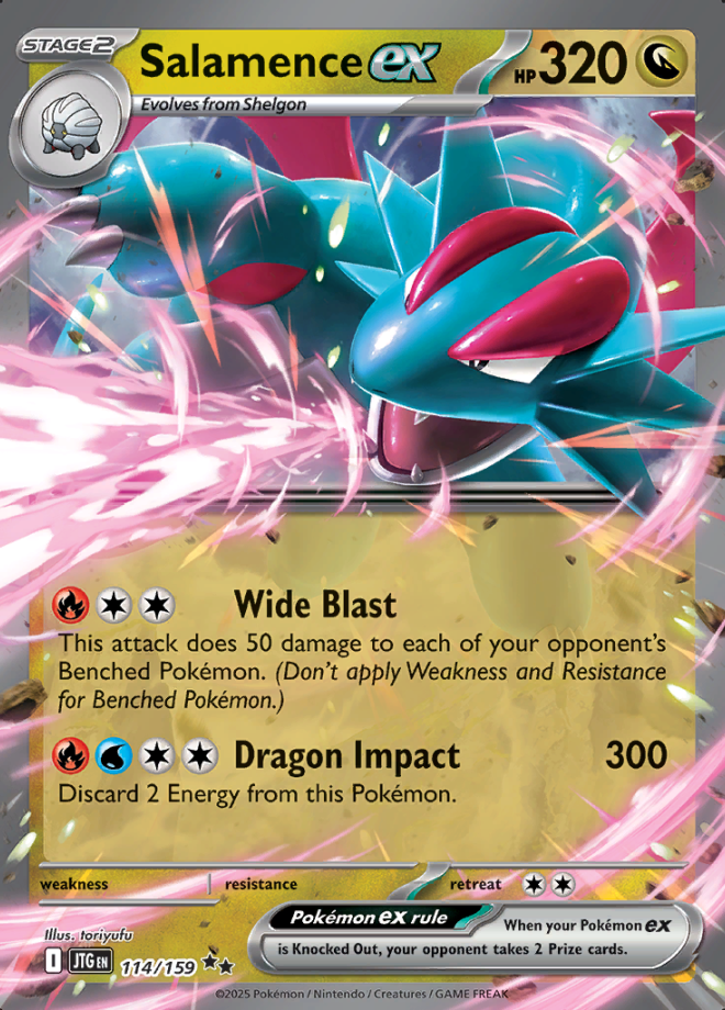 114/159 Salamence ex