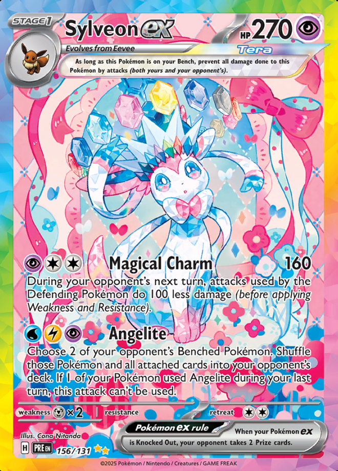 156/131 Sylveon ex