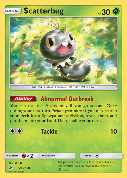 005/131 Scatterbug