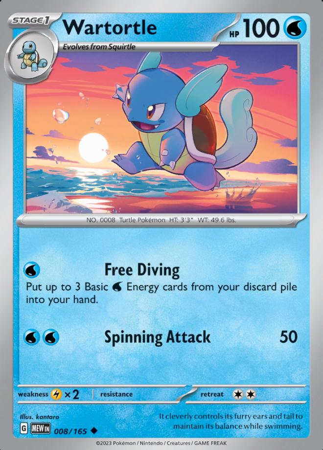 008/165 Wartortle