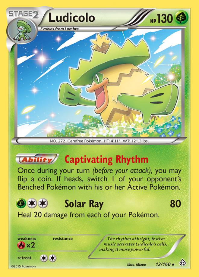 012/160 Ludicolo