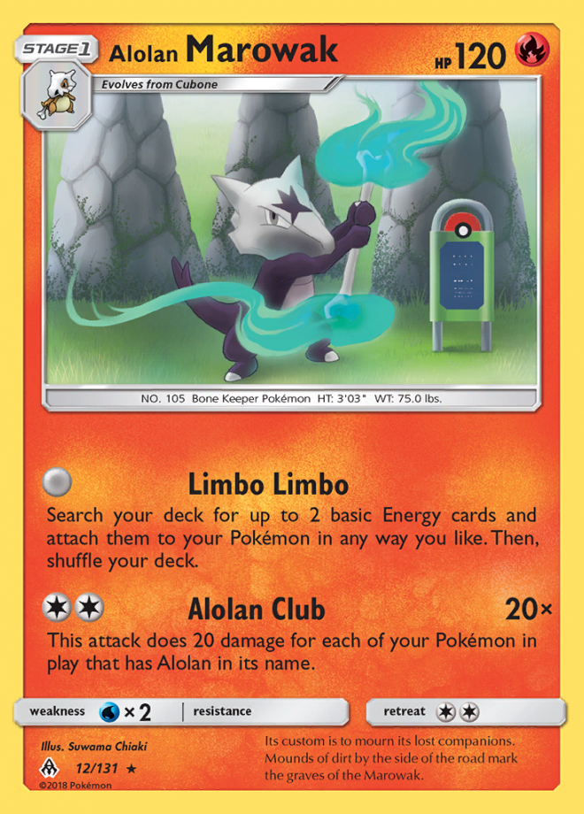 012/131 Alolan Marowak