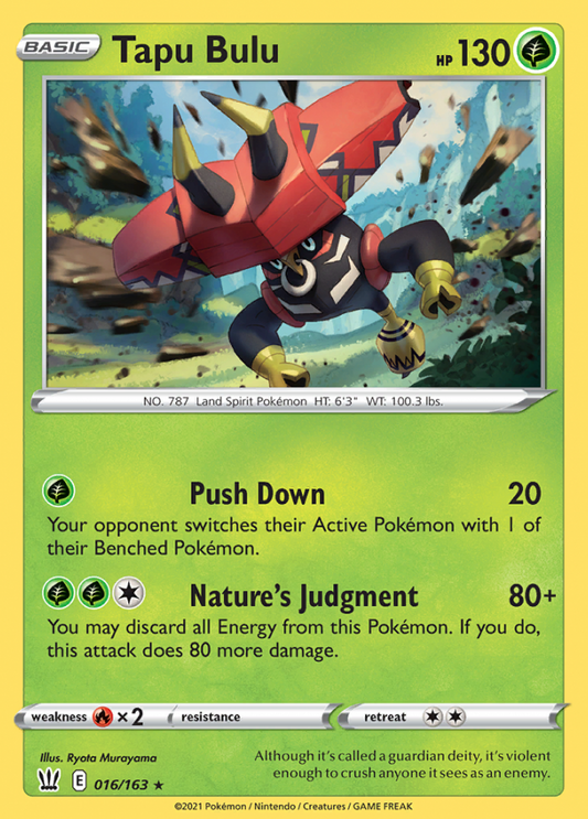 016/163 Tapu Bulu
