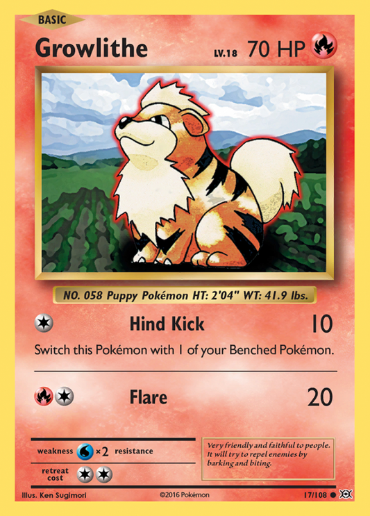 017/108 Growlithe