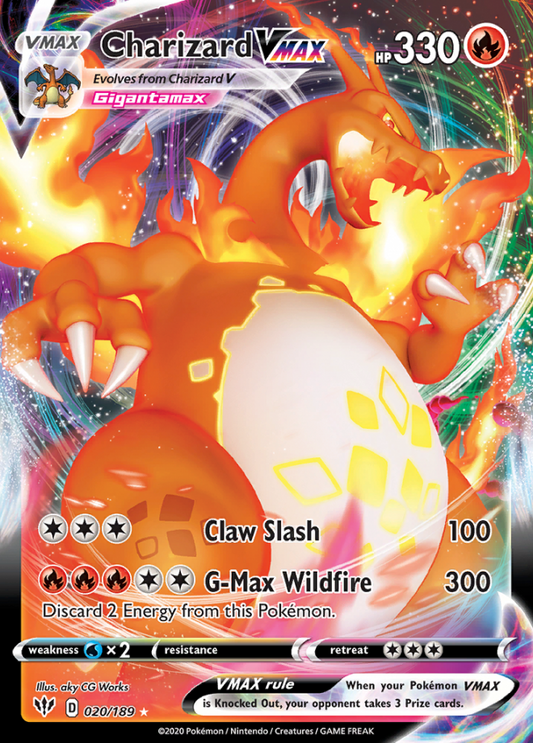 020/189 CharizardVMAX