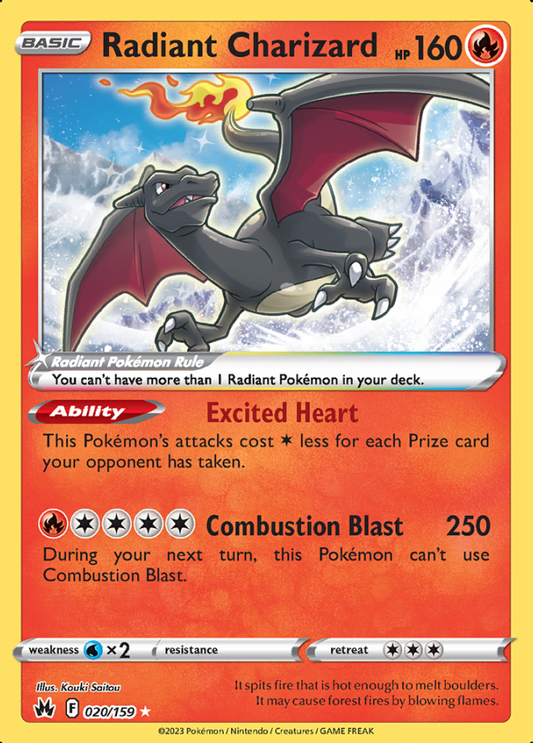 020/159 Radiant Charizard