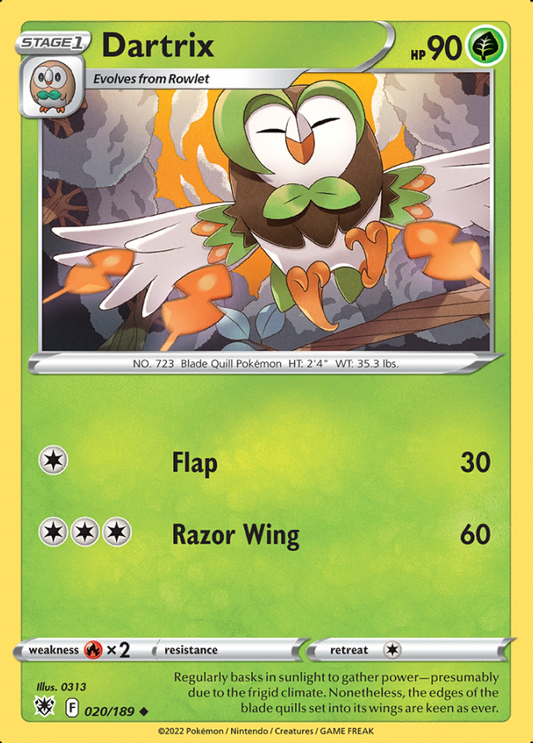 020/189 Dartrix