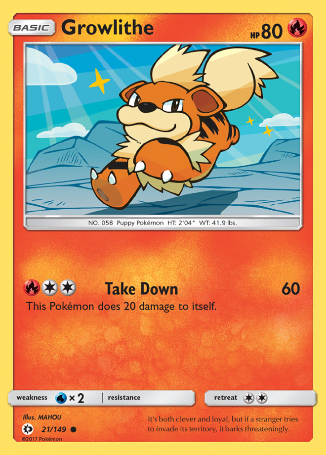 021/149 Growlithe