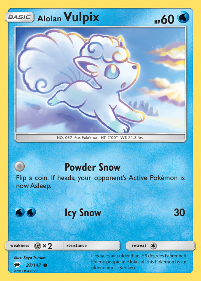027/147 Alolan Vulpix