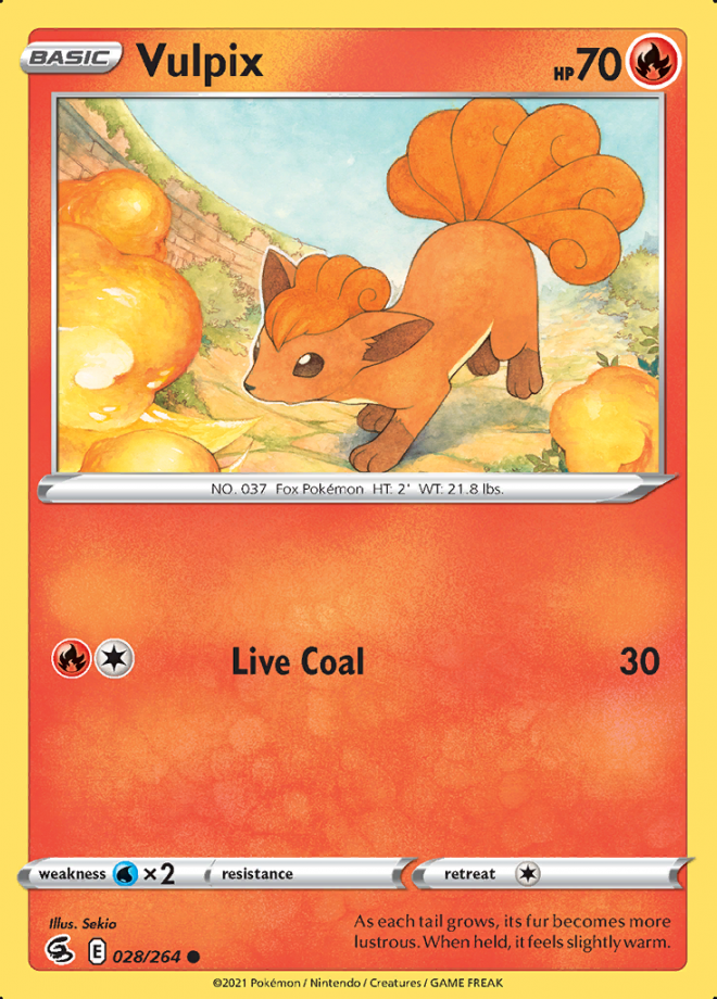 028/264 Vulpix