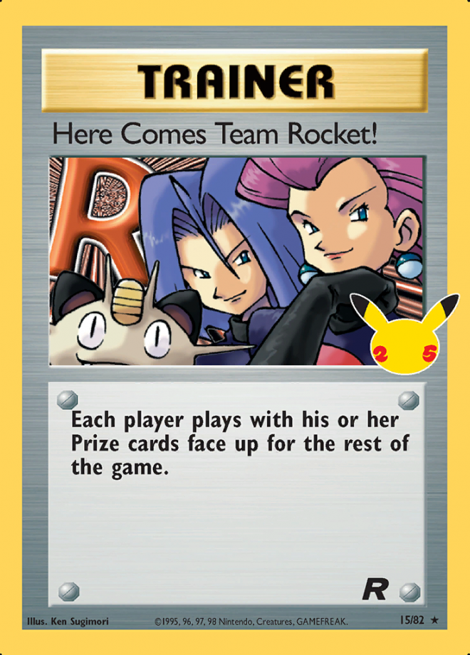 15/82 Here Comes Team Rocket! Celebrations
