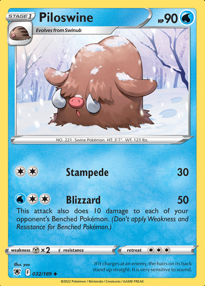 032/189 Piloswine