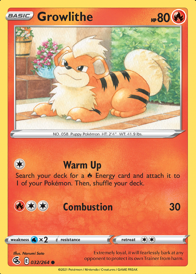 032/264 Growlithe