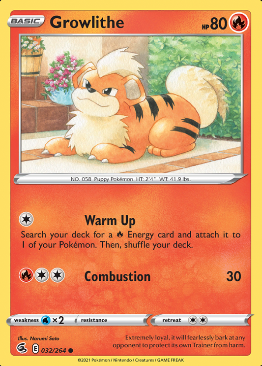 032/264 Growlithe