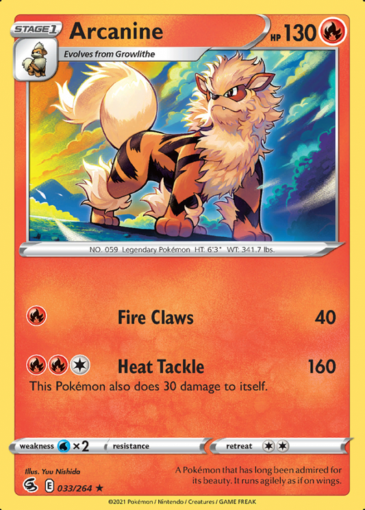 033/264 Arcanine