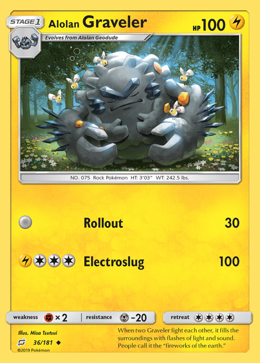 036/181 Alolan Graveler