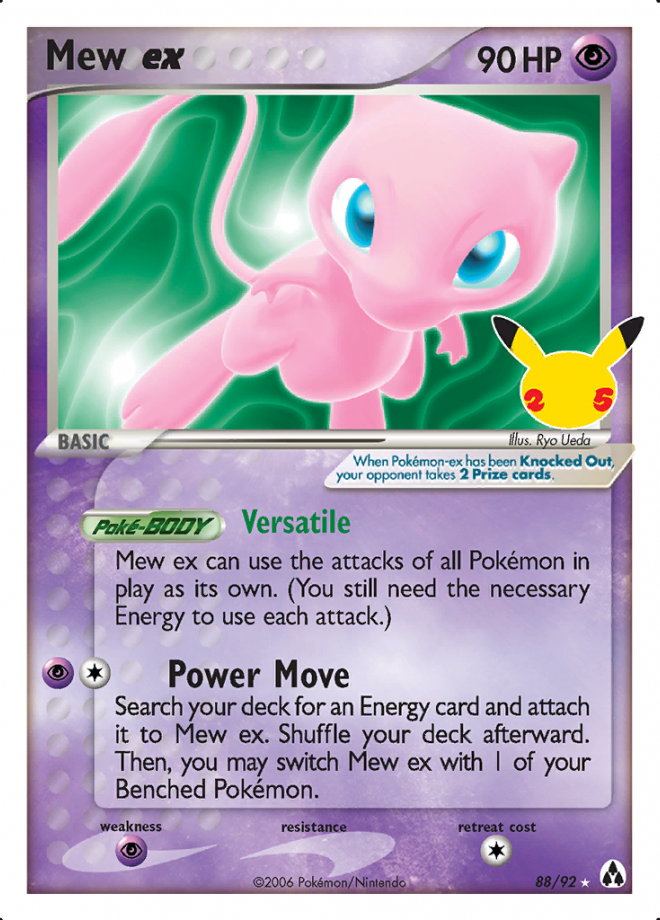 88/92 Mew ex Celebrations