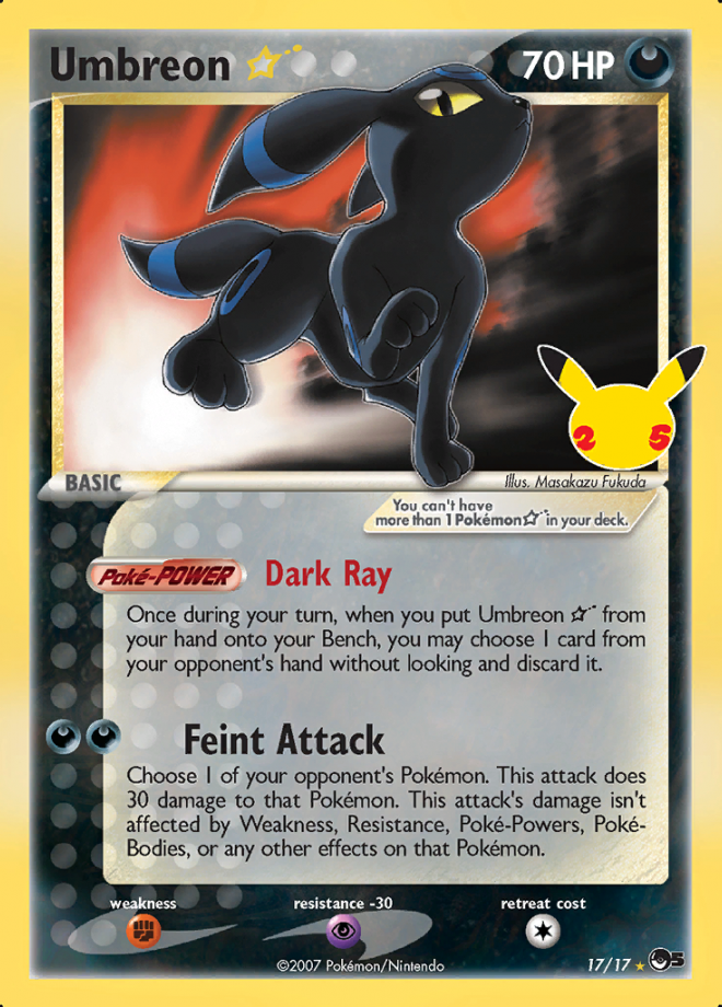 17/17 Umbreon Celebrations