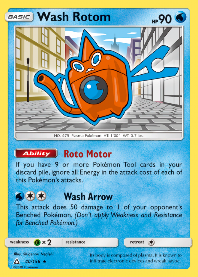 040/156 Wash Rotom