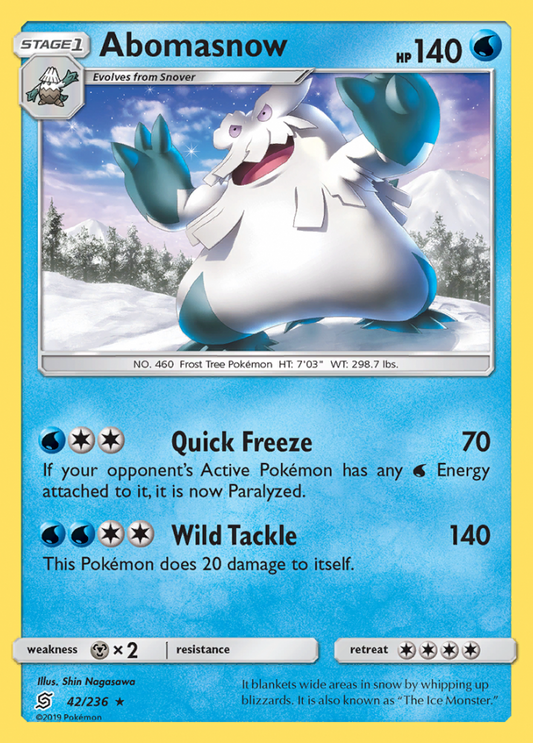 042/236 Abomasnow